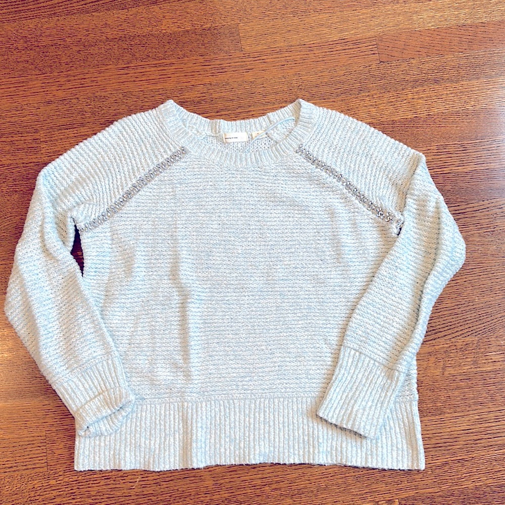 Anthropologie Sleeping on Snow Sweater